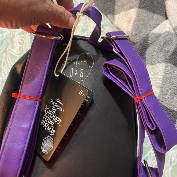 Disney  Loungefly Jack & Sally mini backpack & wallet - Picture 2 of 14